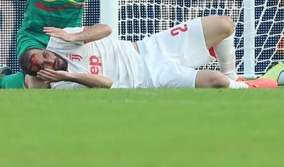 Gonzalo Higuaín, delantero argentino. 