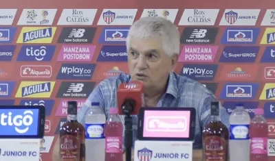 Julio Comesaña, Técnico del Junior.