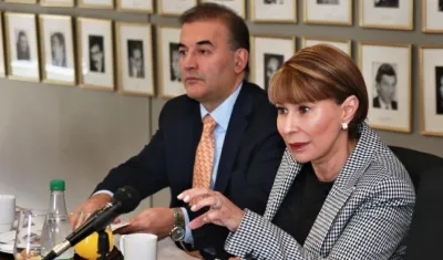 Ministra de Trabajo, Alicia Arango.