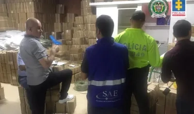 Algunos de los bienes incautados a La Terraza.