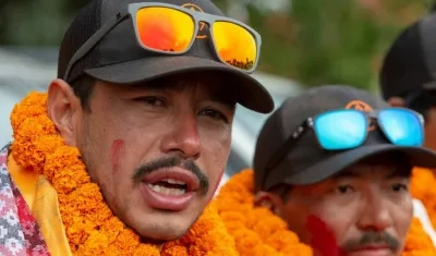 Nirmal 'Nims' Purja, escalador nepalí. 