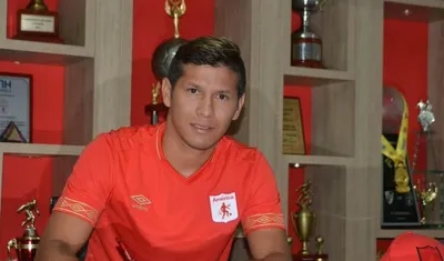 Jorge Carrascal, jugador del América de Cali. 