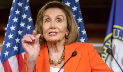 La demócrata Nancy Pelosi.