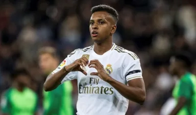 Rodrygo, jugador del Real Madrid. 
