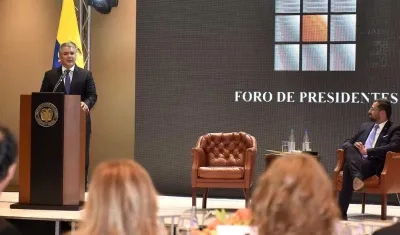 El Presidente de la República, Iván Duque.