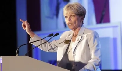 Terrie Rizzo, presidenta del Partido Demócrata de Florida (FDP).