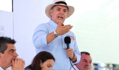 El Presidente Iván Duque en el Taller Construyendo País en Armenia.
