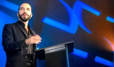 Nayib Bukele, Presidente de El Salvador.