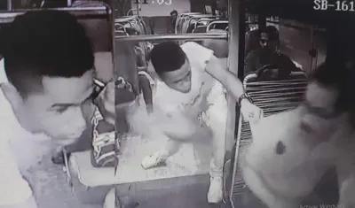 Atracador roba a conductor de Sobusa y pasajero.