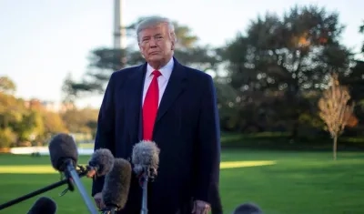 Donald Trump, presidente de los Estados Unidos.