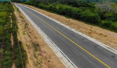 Un tramo de la Variante.