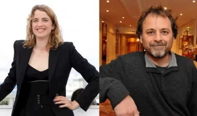 La actriz Adèle Haenel y el director Christophe Ruggia.
