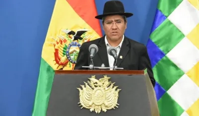 Diego Pary, Canciller boliviano.