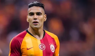 Falcao García, delantero colombiano. 