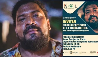 Camilo Morón Castro, ponente invitado.