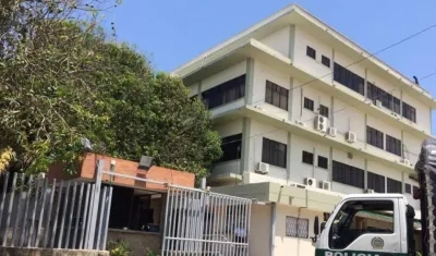 Instalaciones de Medicina Legal.