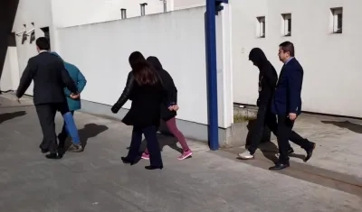 Personas capturadas por la Fiscalía chilena y la Policía de Investigaciones (PDI).