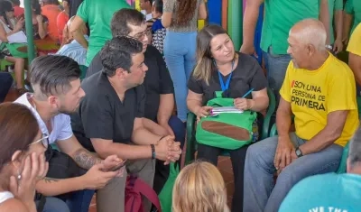 Delegación chilena visitó el Hogar de Paso de Barranquilla.