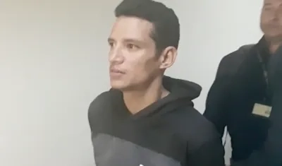 Stalin Jesús Herreño López, capturado por explotar granada en Bogotá.