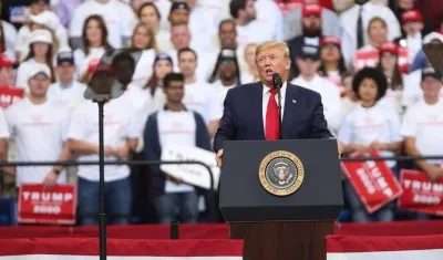 Donald Trump, presidente de los Estados Unidos.