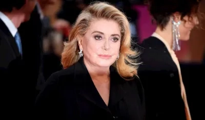 Catherine Deneuve, actriz francesa. 