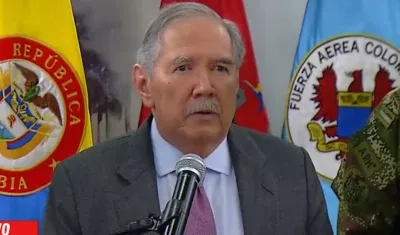 Guillermo Botero, ministro de Defensa.