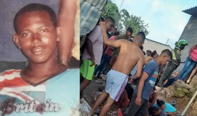 El joven murió en el mismo lugar de los hechos.