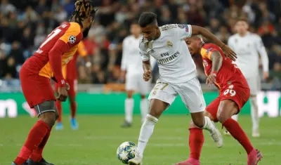 Rodrygo se robó el show ante el Galatasaray. 