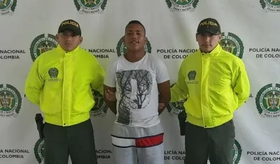 Presunto integrante de 'El combo de Billete' por homicidio en Rebolo