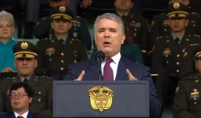 Iván Duque, presidente de Colombia.