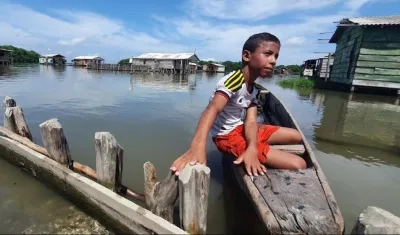 Panorama en la zona palafítica.