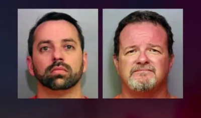 Brett Kinney y Donald Durr, los arrestados.