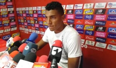 Gabriel Fuentes, defensa de Junior.