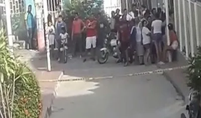 El lugar de los hechos.