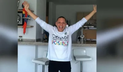 El alcalde de Ciénaga, Edgardo ‘Nene’ Pérez Díaz.