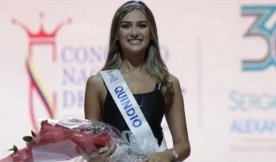 María Fernanda Aristizábal, señorita Quindío.