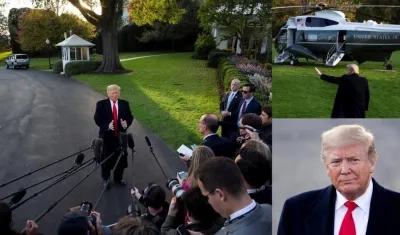 Donald Trump, presidente de los Estados Unidos.