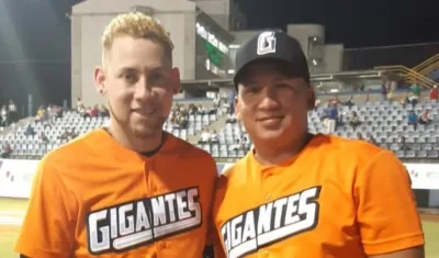 Erick Salcedo y Brayan Flete. 