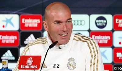 Zidane Zinadine, técnico del Real Madrid.