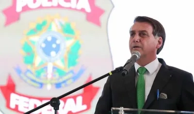 Jair Bolsonaro, presidente de Brasil.