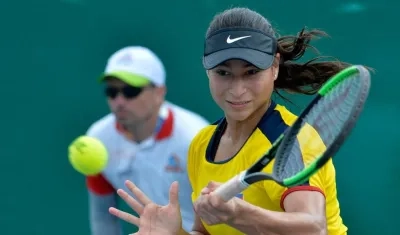 María Fernanda Herazo, tenista barranquillera. 