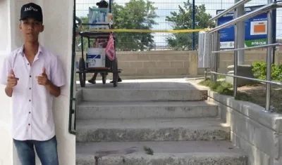 Andrés Camilo Múñoz López, uno de los dos que resultaron muertos en el ataque sicarial el sábado.