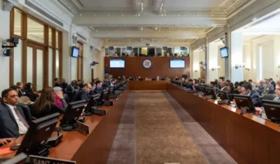 Consejo permanente de la OEA.