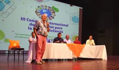Desarrollo del congreso en el Centro de Convenciones de Uniatlántico.
