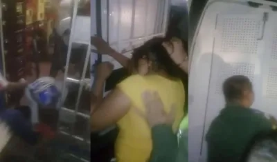 Le queman moto y golpean a presuntos atracadores en San José