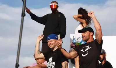 Bad Bunny, Residente y Ricky Martin.