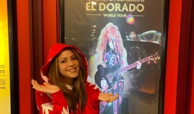 La cantante barranquillera Shakira.