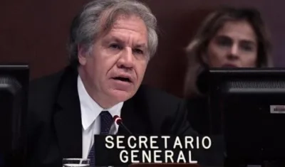 El secretario general de la OEA, Luis Almagro.