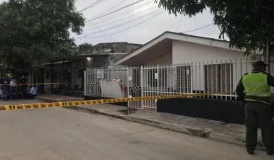 Casa donde ocurrió la tragedia.