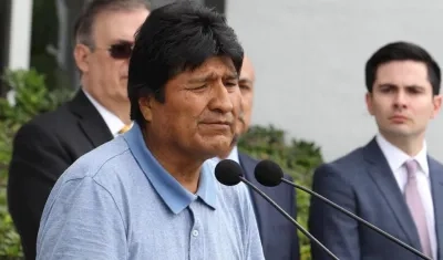 El expresidente de Bolivia, Evo Morales.